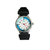 94531 Medical Nurse Black Silicone Sport Quadrant Watch