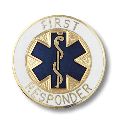 1091  First Responder Emblem Pin