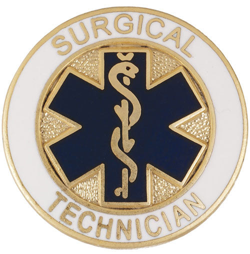 2088 Surgical Technician (Star of Life) Emblem Pin