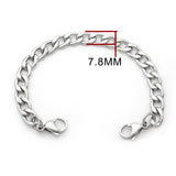 CN-103 Unisex Medical ID Stainless Large Classic Link Strand