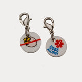 MIS-CH-S Medical ID Mini Charms Food Allergies & More