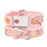 MD-SILC 15 Prints Child Silicone Medical ID Bracelet Custom Engrave