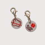 MIS-CH-S Medical ID Mini Charms Food Allergies & More