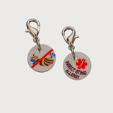 MIS-CH-S Medical ID Mini Charms Food Allergies & More