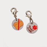 MIS-CH-S Medical ID Mini Charms Food Allergies & More