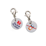 MIS-CH-L  Medical ID Charms Food Allergies & More