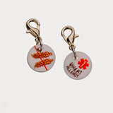 MIS-CH-S Medical ID Mini Charms Food Allergies & More