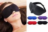 EM-4 Lot of 4 Travel 3D Eye Mask Sleep Soft Padded Sleeping Blindfold