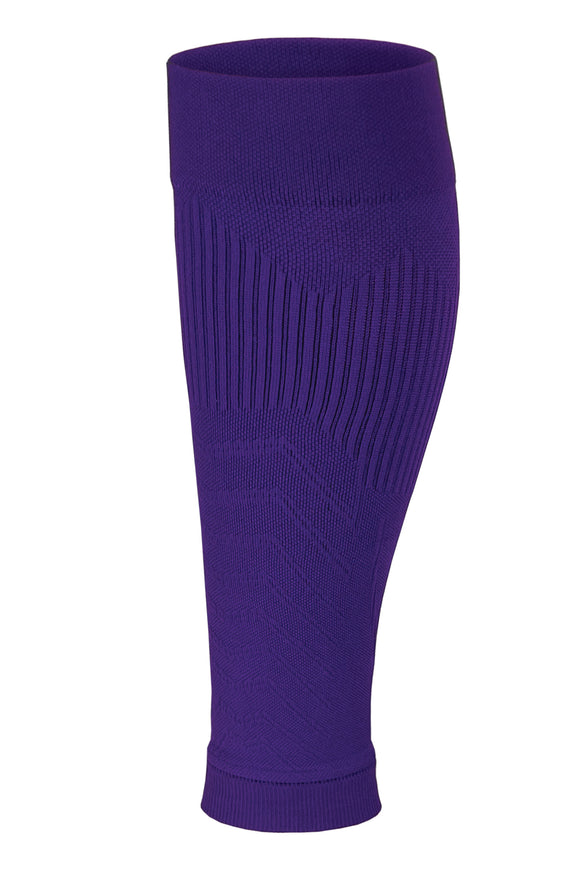 393-PUR Premium Knit Compression Calf Sleeves Purple
