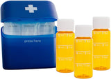 ALL-BTCASE Allermates Travel Size Bottles for Medicines (Liquid or Pills) Carrying Case - 3 Pack