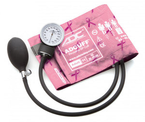 760-BCA ADC Medical Manual Blood Pressure Cuff Breast Cancer Awareness