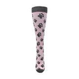 TM92303 Paw Print 10-14mmHG Compression Socks