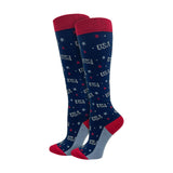 TM92323 USA 10-14mmHG Fashion Compression Socks