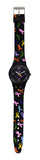 94725 Multi Cancer Awareness Ribbon Jelly Watch