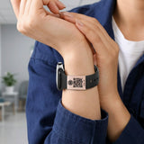 AW24 Dynamic QR Code Medical Alert ID Tag for Watch Band | Stainless Steel Emergency ID Plate