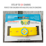 ALL-10520 AllerMates Multi-Allergy Charm Bracelet (Bracelet Only)