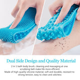 BB-XL1 X-Long Bath Scrub Towel Brush Body Shower Back Exfoliating Belt Wash