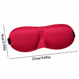 EM-4 Lot of 4 Travel 3D Eye Mask Sleep Soft Padded Sleeping Blindfold