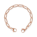 CK27-RG Medical ID Stainless Rose Gold Link Interchangeable Strand