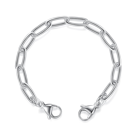 CK27-SS Medical ID Stainless Steel Silver Link Interchangeable Strand