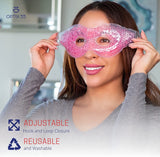 MEM-1 OPTIX 55 Medical Eye Mask EyeHoles Freeze or Heat One Size
