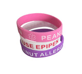 SWK-04 Silicone Kids Peanut Allergy Epipen Set - Pink,Purple,White