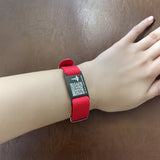 MD0855-QR Sport Canvas Medical ID Bracelet With QR Code 4 Color Choices