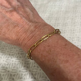 CK27-G Medical ID Stainless Gold Link Interchangeable Strand