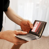 V3 - Red Aluminum Medical ID Wallet Card QR Code ~ Custom Engrave