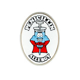 ALL-CHARM AllerMates Allergy Medical ID Silicone Charms for Bracelet