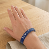 SWA-03 Heart Patient Silicone Bracelet Set of 3
