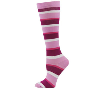 TM1429 Fashion 8mmHG Compression Knee Hi Socks