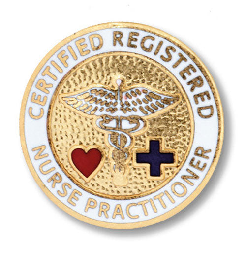 1009 Certified Registered Nurse Practitioner Emblem Pin