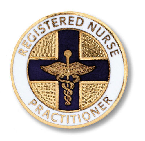 1017 Registered Nurse Practitioner Emblem Pin