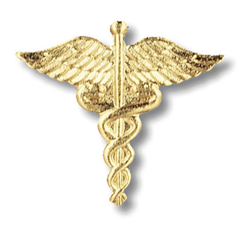 1020 Caduceus Emblem Pin