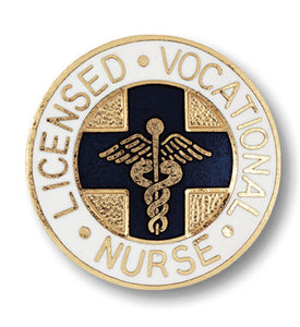 1032 Licensed Vocational Nurse Emblem Pin