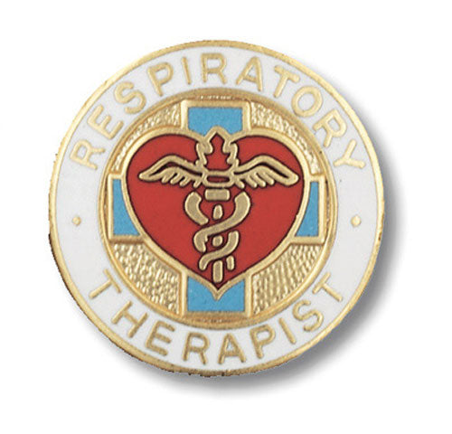 1048 Respiratory Therapist Emblem Pin
