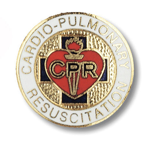 1080 Cardio Pulmonary Resuscitation Emblem Pin