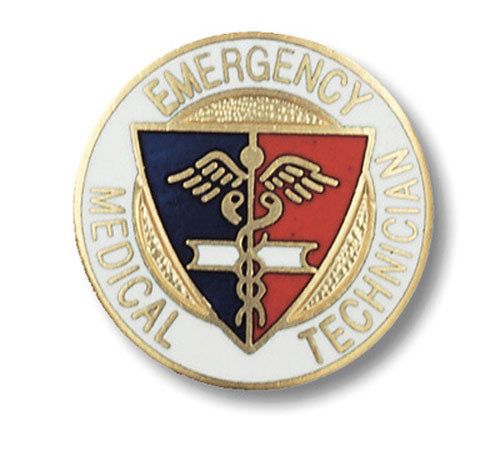 1086 Emergency Medical Technician Emblem Pin