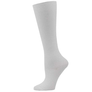 TM1650 White 8mmHG Compression Knee Socks