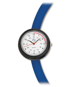 1688-BLK Analog Stethoscope Watch