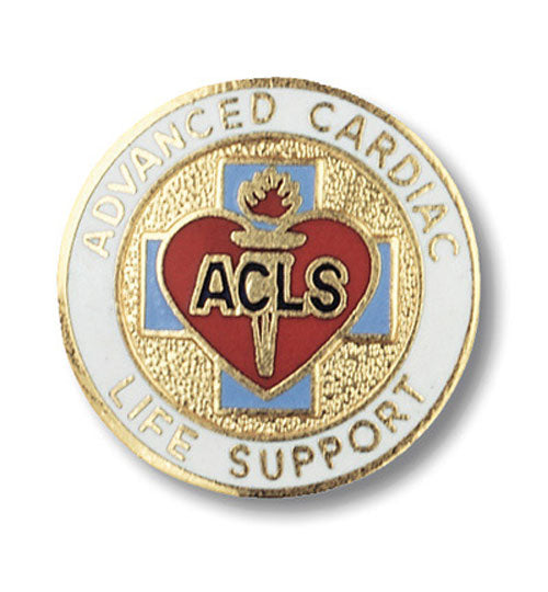 2080 Advanced Cardiac Life Support Emblem Pin