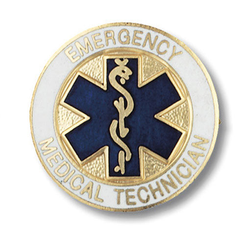 2087 Emergency Medical Technician (Star of Life) Emblem Pin