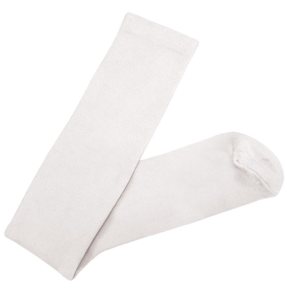 386-WHT White 15-18mmHG Compression Socks