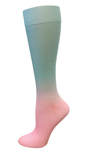 387-WMO Watermelon Ombré 15-20mmHG Soft Compression Socks
