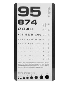 3908 Pocket Eye Chart