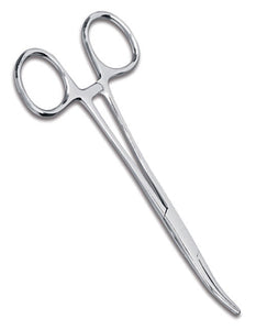501 5.5 Inch Kelly Curved Blade Forcep