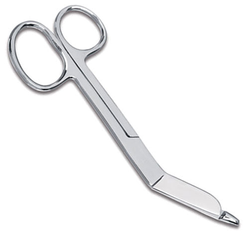 54 5.5 Inch Bandage Scissor with one large ring