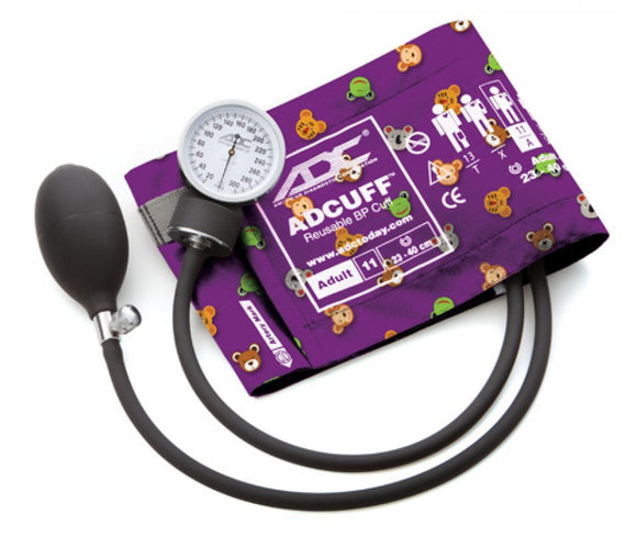760-ANM ADC Medical Manual Blood Pressure Cuff Animal Print