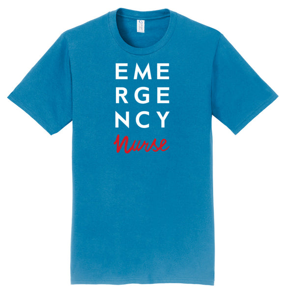 810-EN Emergency Nurse Cotton T Shirt